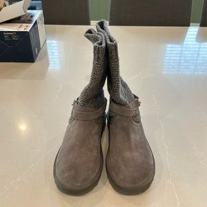 Ugg purl strapm boot grey